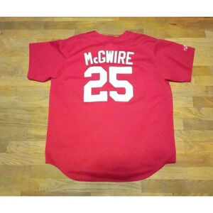 Mark McGwire #25 St Louis Cardinals Jersey XL